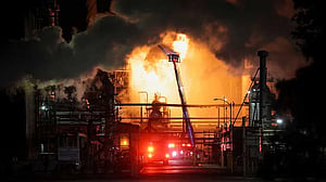 Massive fire erupts in jet fuel unit at Chevron's Los Angeles refinery