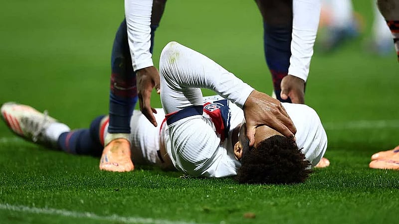 PSG forward Doue out with thigh injury, will miss Bayern clash