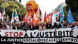 Thousands protest in France against spending cuts