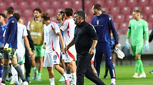 Italy coach Gattuso says Israel clash will be played in unusual atmosphere