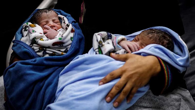 The Gaza twins whose whole lives have been war