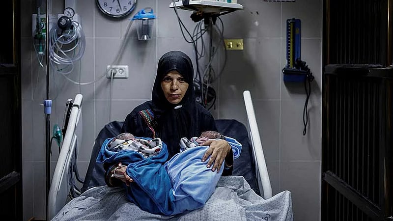 The Gaza twins whose whole lives have been war