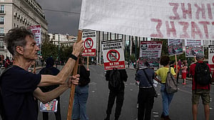 Greek strike against labour reforms disrupts transport, services