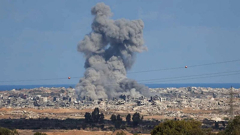 Israeli forces shell Gaza on war anniversary, Qatar says Trump plan will take work