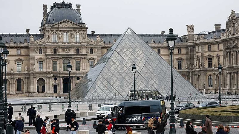 Thieves rob priceless jewels from Paris' Louvre in brazen heist