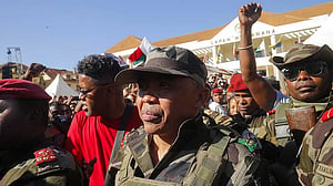 Madagascar coup leader says he will be sworn in as president as African Union suspends the country