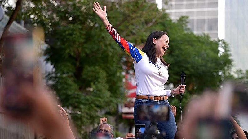 Who is Nobel Peace laureate Maria Corina Machado?