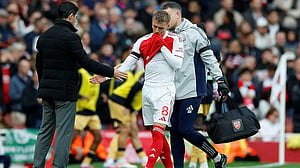 Arsenal captain Odegaard sidelined for weeks in fresh injury blow