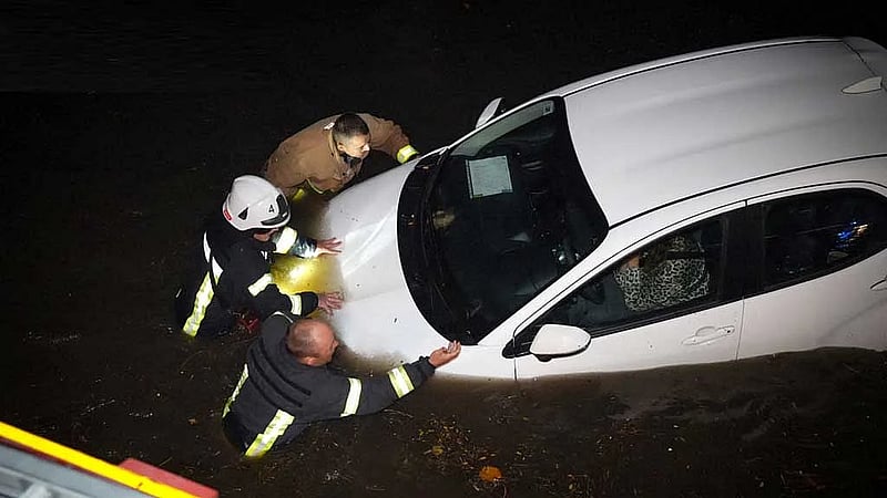 Flash floods kill nine in Odesa after torrential rain in southern Ukraine