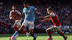 Man City's Rodri not ready to play three matches a week, says Guardiola