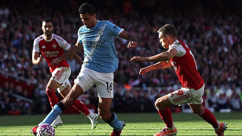 Man City's Rodri not ready to play three matches a week, says Guardiola