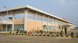London-bound flight collides with boarding bridge at Sylhet’s Osmani International Airport