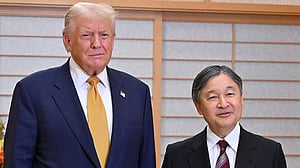 Trump gets royal welcome in Japan, China trade truce hopes rise