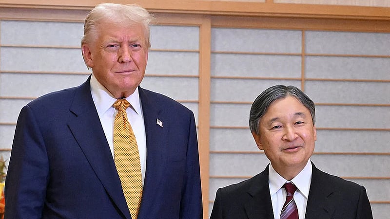 Trump gets royal welcome in Japan, China trade truce hopes rise