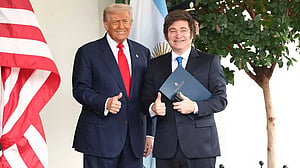 Trump meets Argentina's Milei as US advances $20 billion bailout