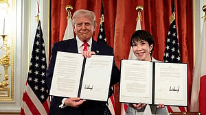 Trump praises Japan's 'great' female leader in talks on trade, critical minerals