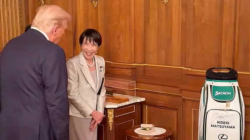 With golfing gifts, Japan PM invokes Abe's legacy to forge Trump bond