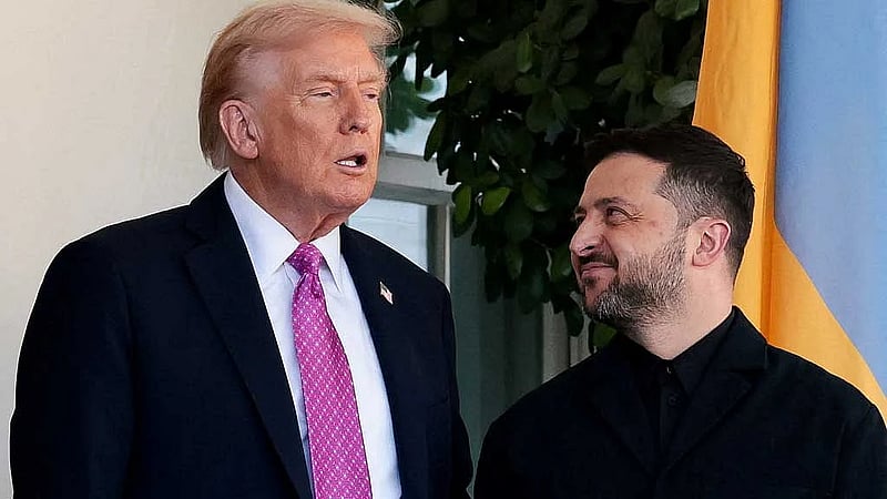 Trump urged Zelensky to cut a deal with Putin or risk facing destruction, FT reports