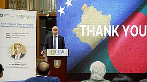ULAB hosts Kosovan ambassador for global talks on education and trade