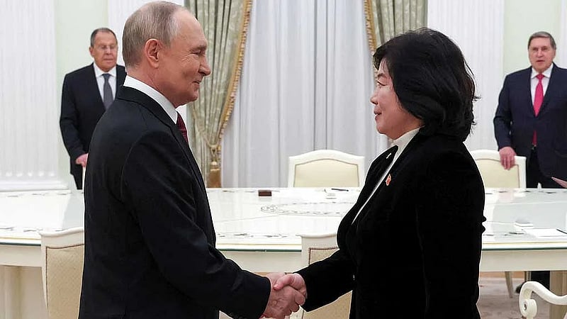 Putin says 'everything going to plan' with North Korea