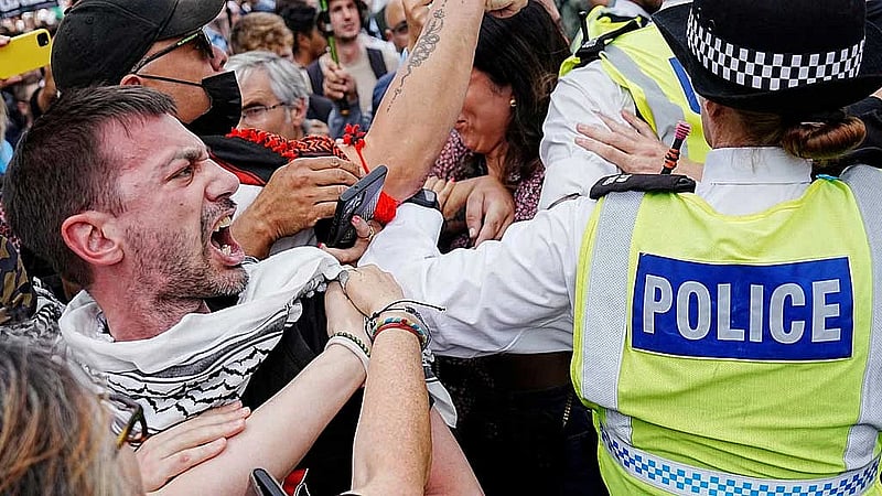 Almost 900 people were arrested at London Palestine Action protest, police say