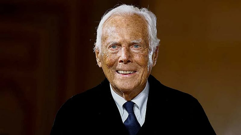 Italian fashion designer Giorgio Armani has died