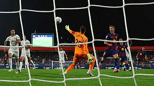 Barcelona demolish Valencia 6-0 as three players grab doubles in goal fest