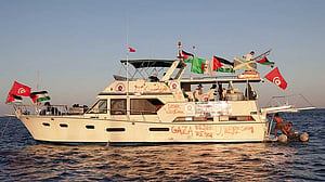 Gaza flotilla sails again; Italy's Tajani warns of danger