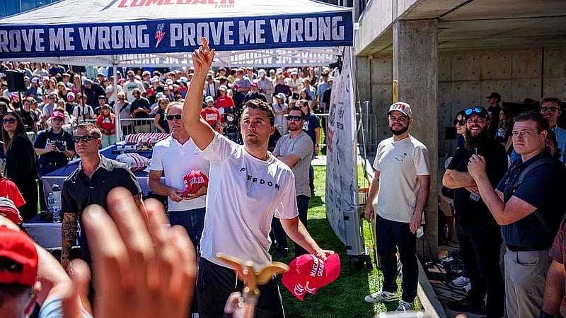 Conservative influencer Charlie Kirk shot dead, manhunt on for suspect