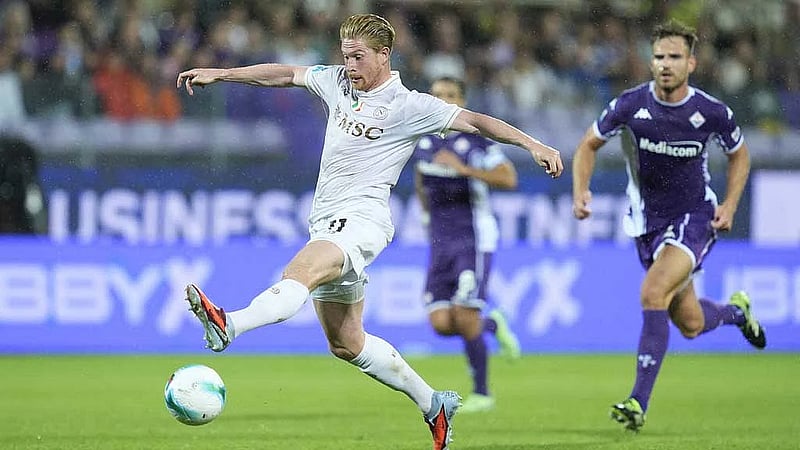De Bruyne returns to Etihad as City face Napoli in Champions League