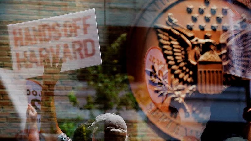 Trump administration unlawfully cut Harvard's funding, US judge rules