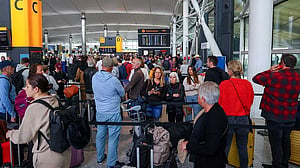 European airports snarled by cyberattack, disruption to stretch into Sunday