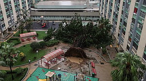 Hong Kong reopens after world's most powerful cyclone Ragasa