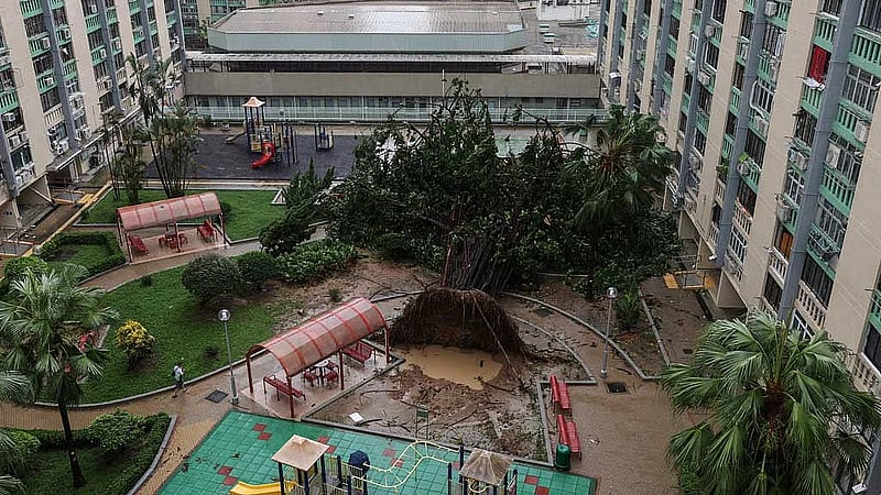 Hong Kong reopens after world's most powerful cyclone Ragasa