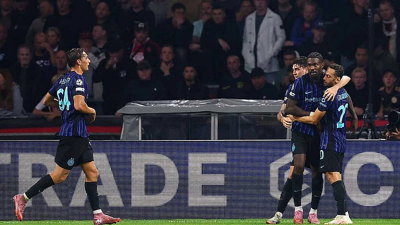 Thuram grabs double as Inter ease past hosts Ajax