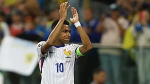 Mbappe says tying Henry an honour but not dwelling on all-time record