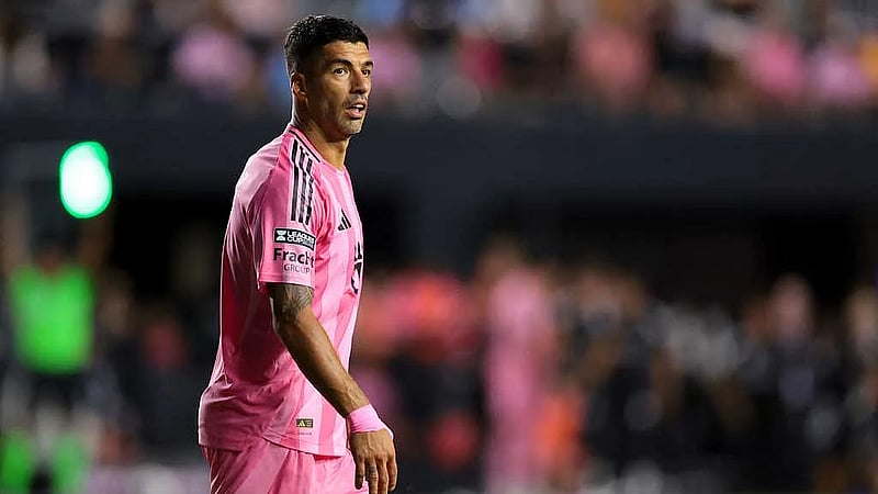 Inter Miami's Luis Suarez apologises for spitting incident