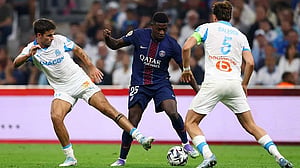PSG handed first Ligue 1 loss this season as Marseille claim 1-0 home win
