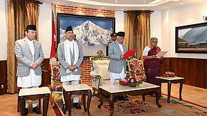 Nepal sets March elections after naming interim prime minister