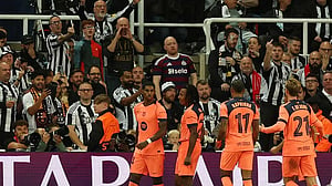 Rashford shines with two goals in Barcelona's 2-1 win at Newcastle