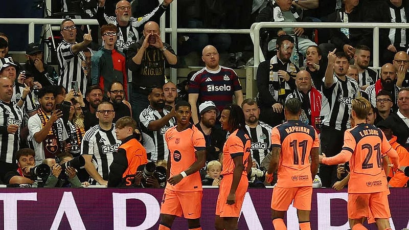 Rashford shines with two goals in Barcelona's 2-1 win at Newcastle