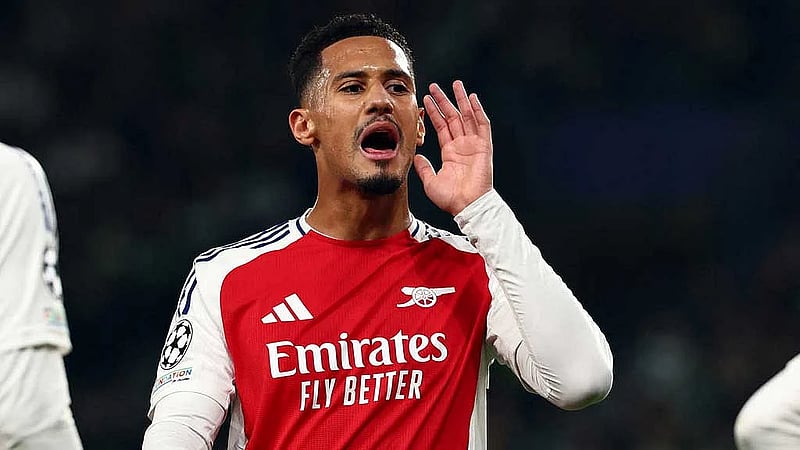 Saliba commits long-term future to Arsenal