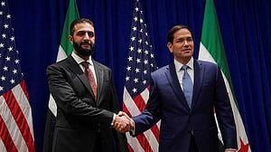 Syria's Sharaa, in New York, renews call for US to formally drop sanctions