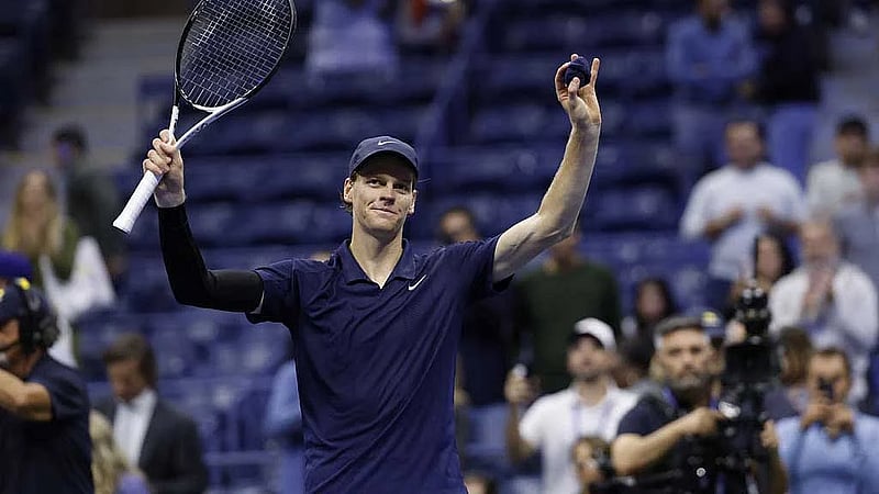 Sinner swats aside Musetti to set up US Open semi-final with Auger-Aliassime