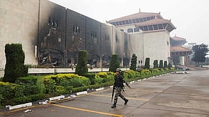 Soldiers guard Nepal's parliament, patrol streets after two days of deadly protests