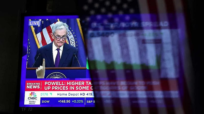 Stocks churn as traders assess Fed outlook following rate cut