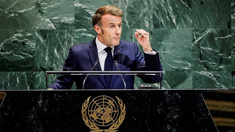 Macron says Trump should stop Gaza war if he wants Nobel peace prize
