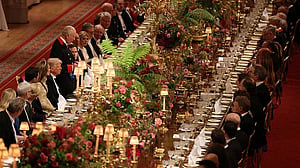 Trump hails UK special relationship as he revels in pomp of historic state visit