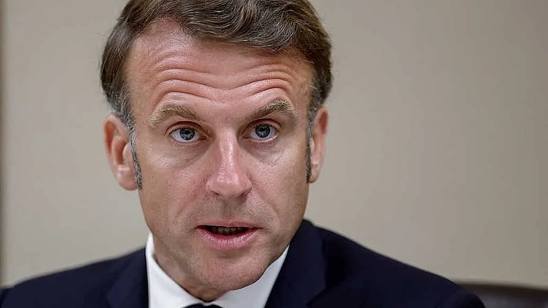 UN sanctions on Iran to be reimposed, France's Macron says