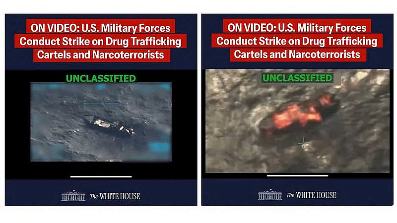Trump says US struck another alleged Venezuelan drug vessel, killing three